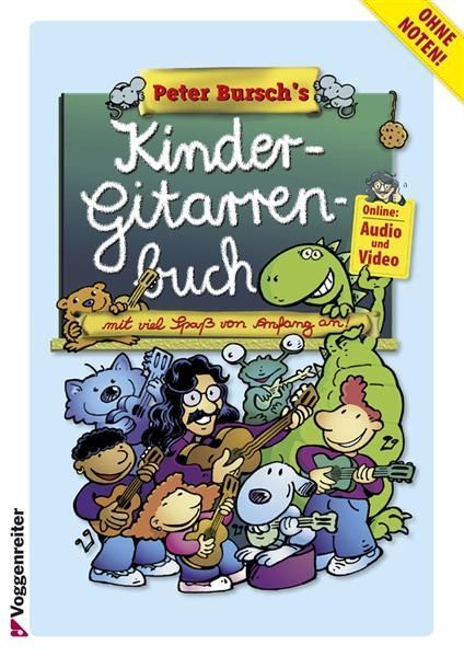 Noten Schule Kindergitarrenbuch Peter Bursch Voggenreiter  0304_00006073_