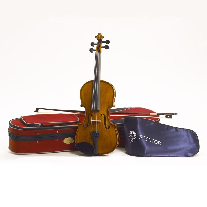 Stentor Violine Student II  4/4 SR1500A2  4/4 Garnitur mit Koffer u. Bogen_00041962_