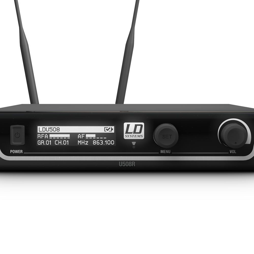 LD Systems U508 HHD UHF Vocal Wireless System, Drahtlos System mit Handsender 