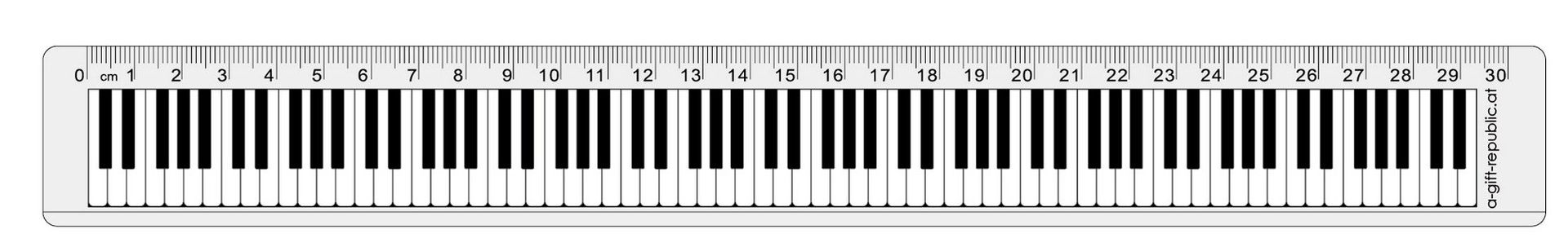 9001181026200 - Lineal 30 cm Noten & Notenlinien transparent 9001181026200 - Lineal 30 cm Noten & Notenlinien transparent