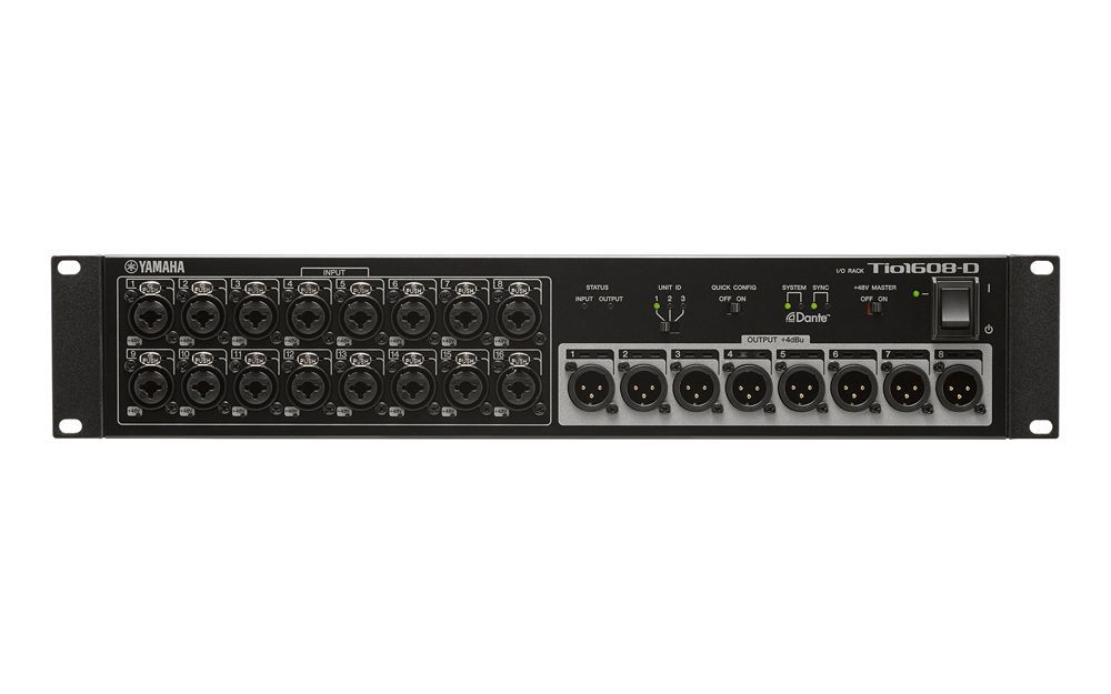 Yamaha TIO1608-D Digitale Stagebox zur Erweiterung der TF-Serie