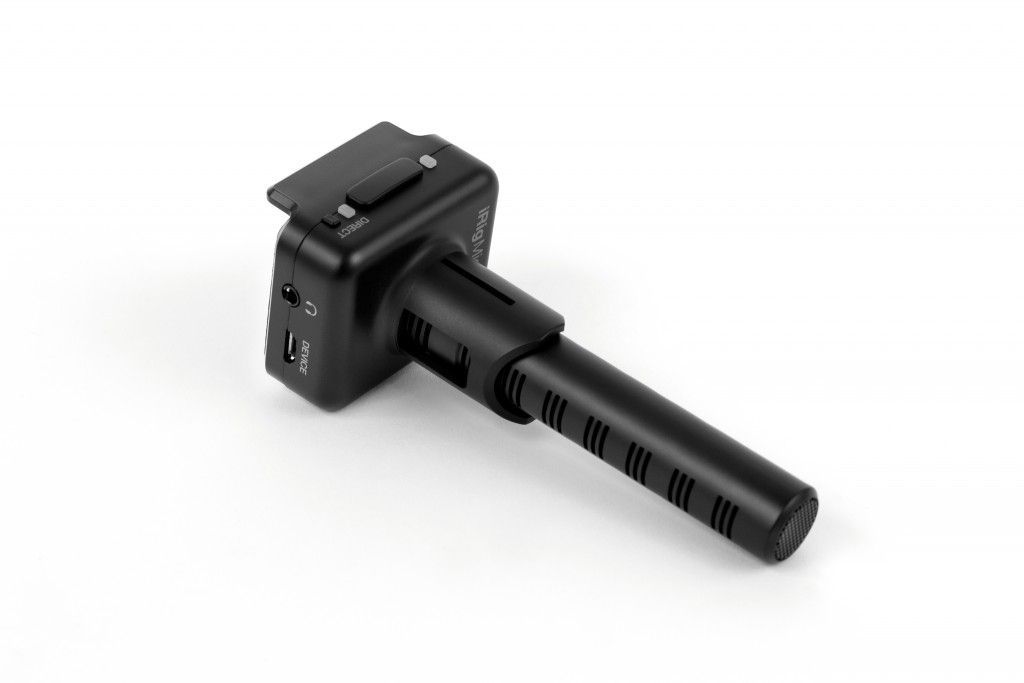 IK Multimedia iRig Mic Video Bundle Kameramikrofon + Halterung für Smartphone IK Multimedia iRig Mic Video Bundle Kameramikrofon + Halterung für Smartphone
