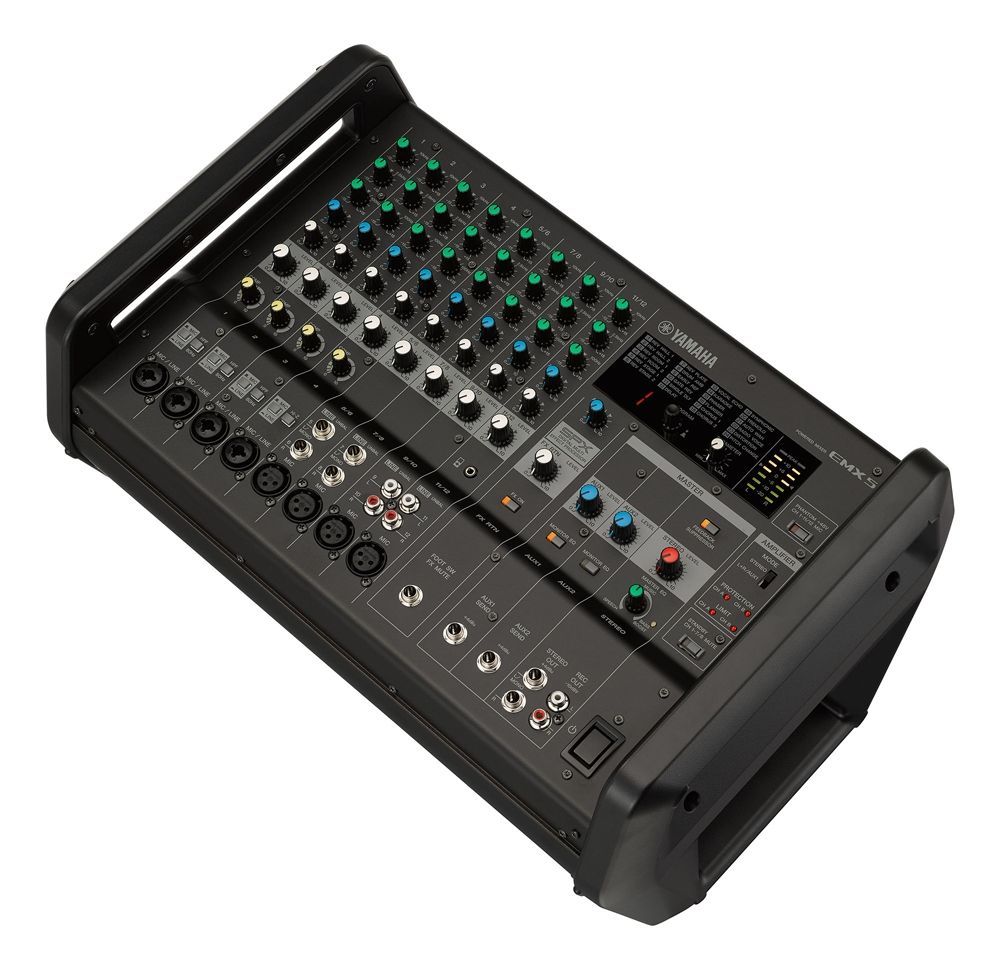 Yamaha EMX 5 Powermixer 12 Kanal Mischpult mit Endstufe 