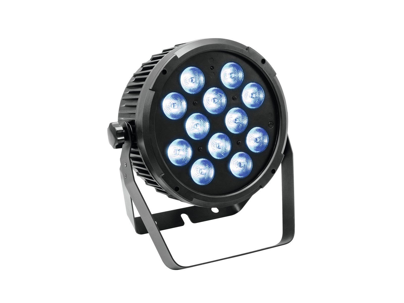 EUROLITE LED SLS 12 HCL MK2 F flacher LED Scheinwerfer mit 12 x 10 W RGBW UV  - Onlineshop Musikhaus Markstein