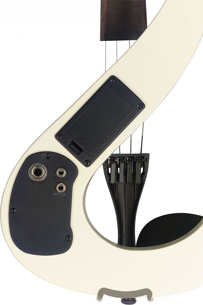 Stagg E-Violine EVN 4/4 WH Farbe weiß incl. Etui, Bogen, Kopfhörer, ... Stagg E-Violine EVN 4/4 WH Farbe weiß incl. Etui, Bogen, Kopfhörer, ...
