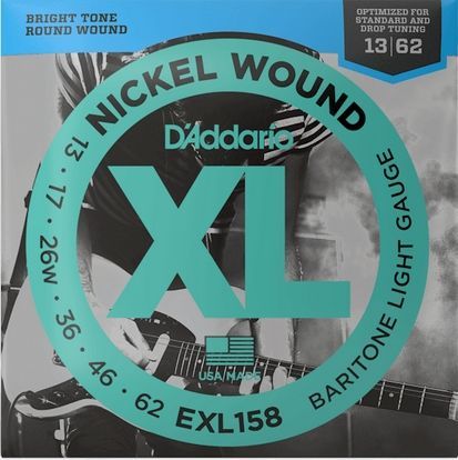 D'Addario EXL158 Saitensatz für Baritone-Tuning  013-062_00050994_