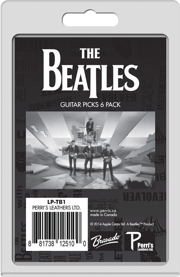 Perri's Pick LP TB-1 Beatles Plektrenset mit lizensiertem Aufdruck