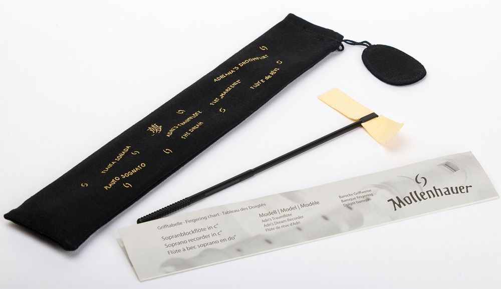 Mollenhauer Traumflöte 0119R Adri´s Traumflöte Kunststoff rot glitter 