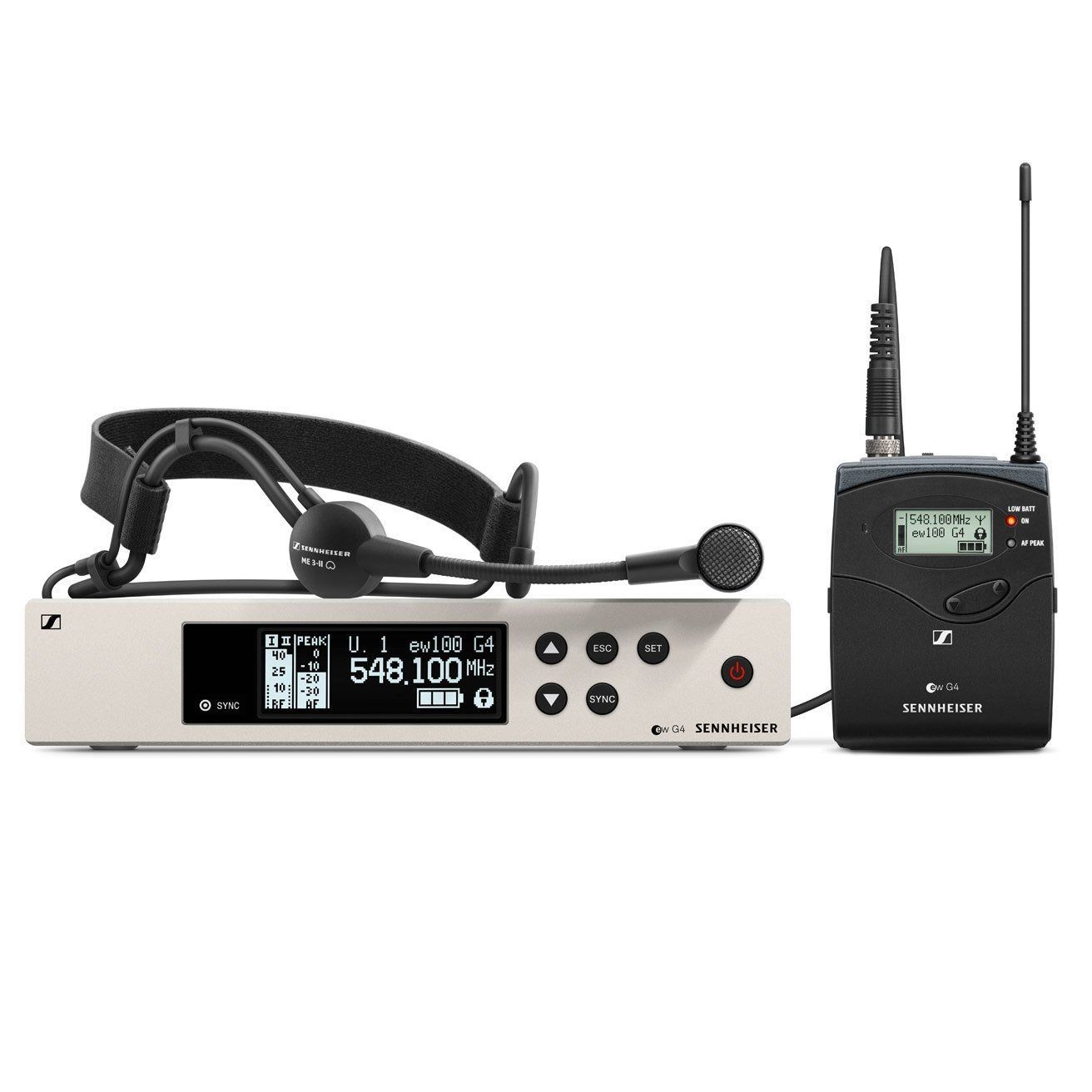 4044155227864 - ew 100 G4-ME3 E-Band Headset Wireless System Drahtlos System UHF 4044155227864 - ew 100 G4-ME3 E-Band Headset Wireless System Drahtlos System UHF
