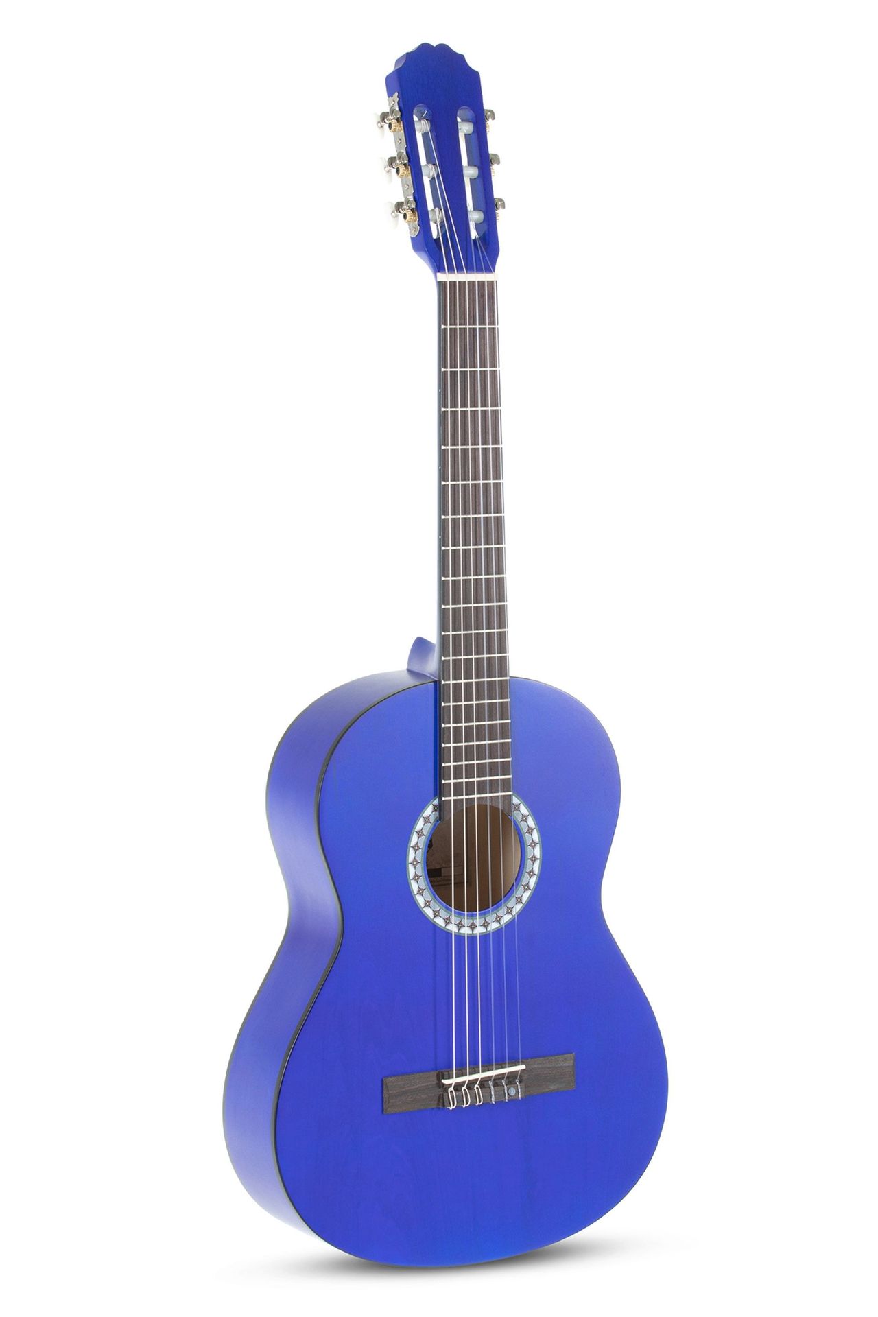 4046662249605 - PURE Klassikgitarre Basic 3 4 transparent blau 4046662249605 - PURE Klassikgitarre Basic 3 4 transparent blau
