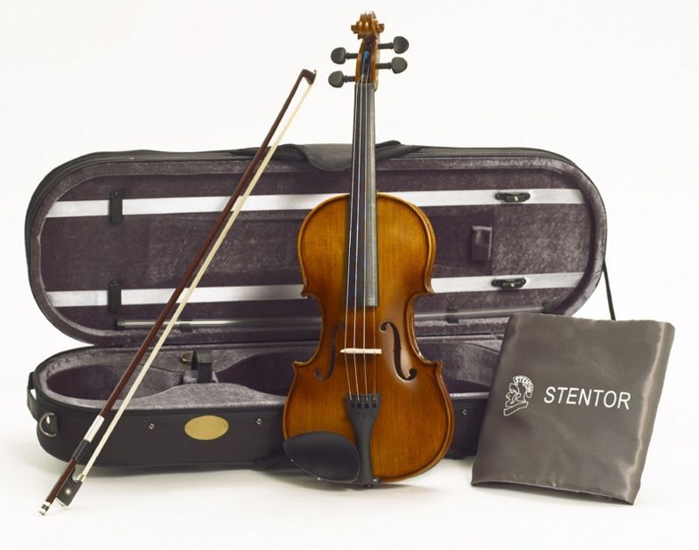 Stentor Violine Graduate 4/4 SR-1542A  Garnitur mit Koffer u. Bogen