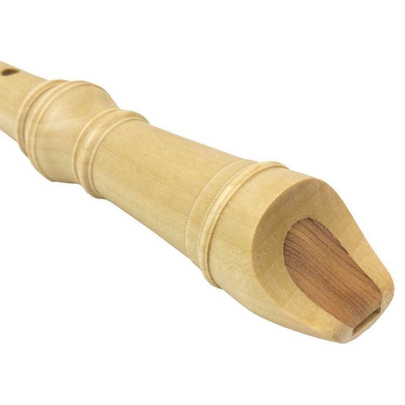 Schneider Blockflöte 40807-s Sopran Ahorn natur barock