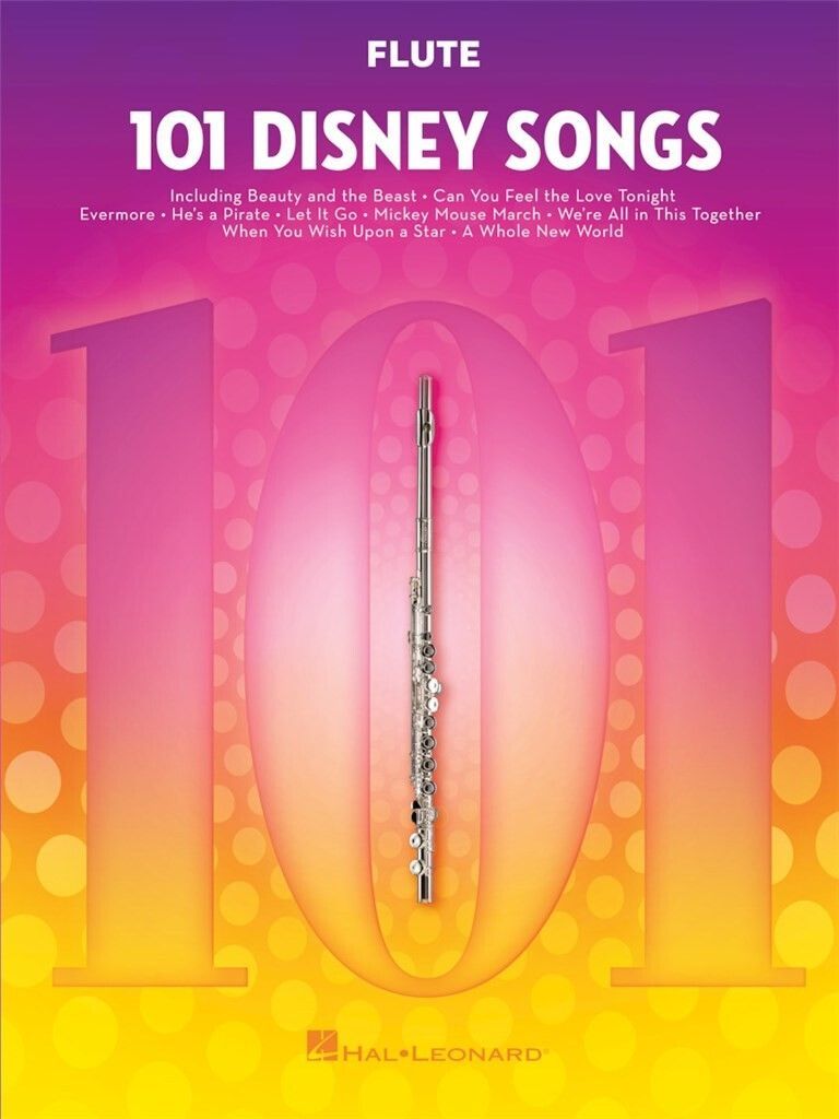 Noten 101 Disney Songs Querflöte Flute HL 244104 Hal Leonard_00051828_