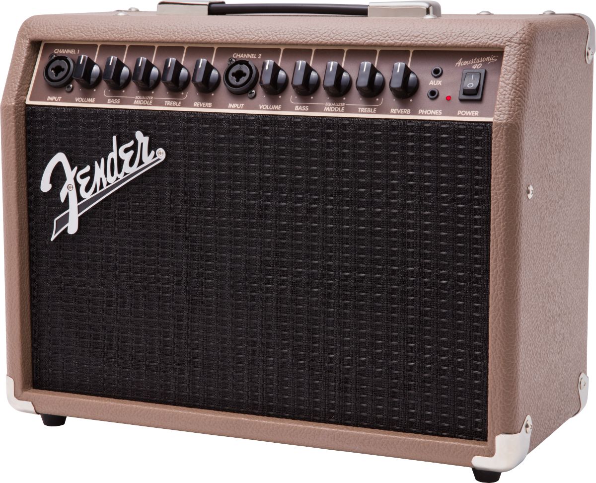 Fender Acoustasonic 40  Akustik Verstärker 40 Watt  2x6,5" Lautsprecher_00040090_