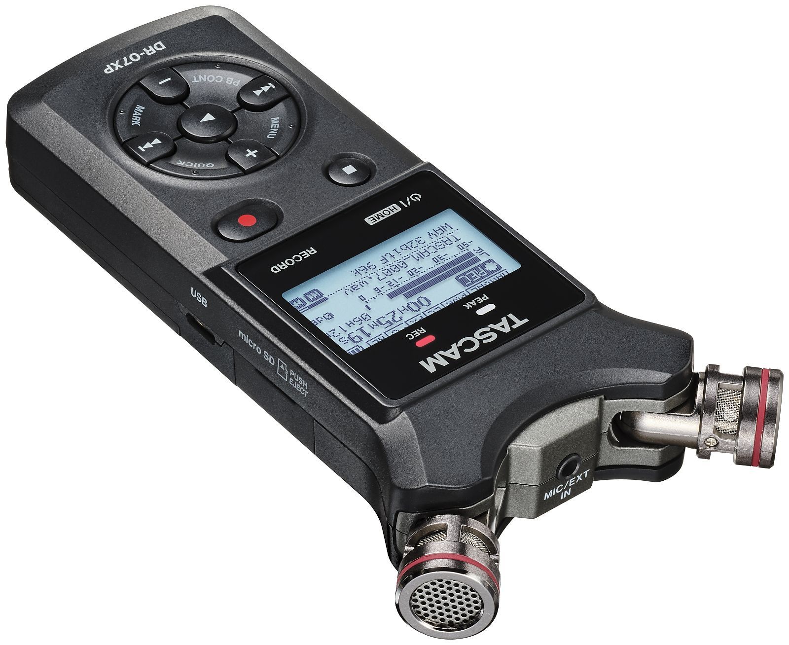 Tascam DR-07XP Tragbarer Stereo-Audiorecorder mit USB-Interface