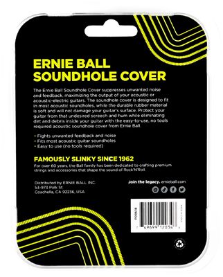 Ernie Ball EB9618 Schallochabdeckung für Akustikgitarren