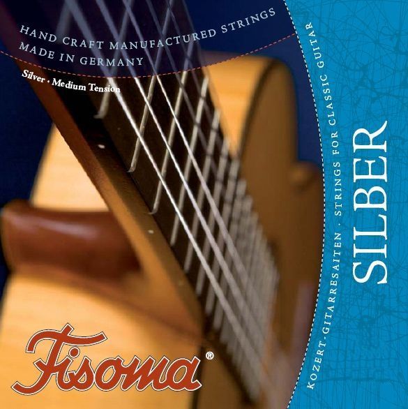 Fisoma Classic-Nylon-Saite B /2 (H) Konzertgitarre versilbert