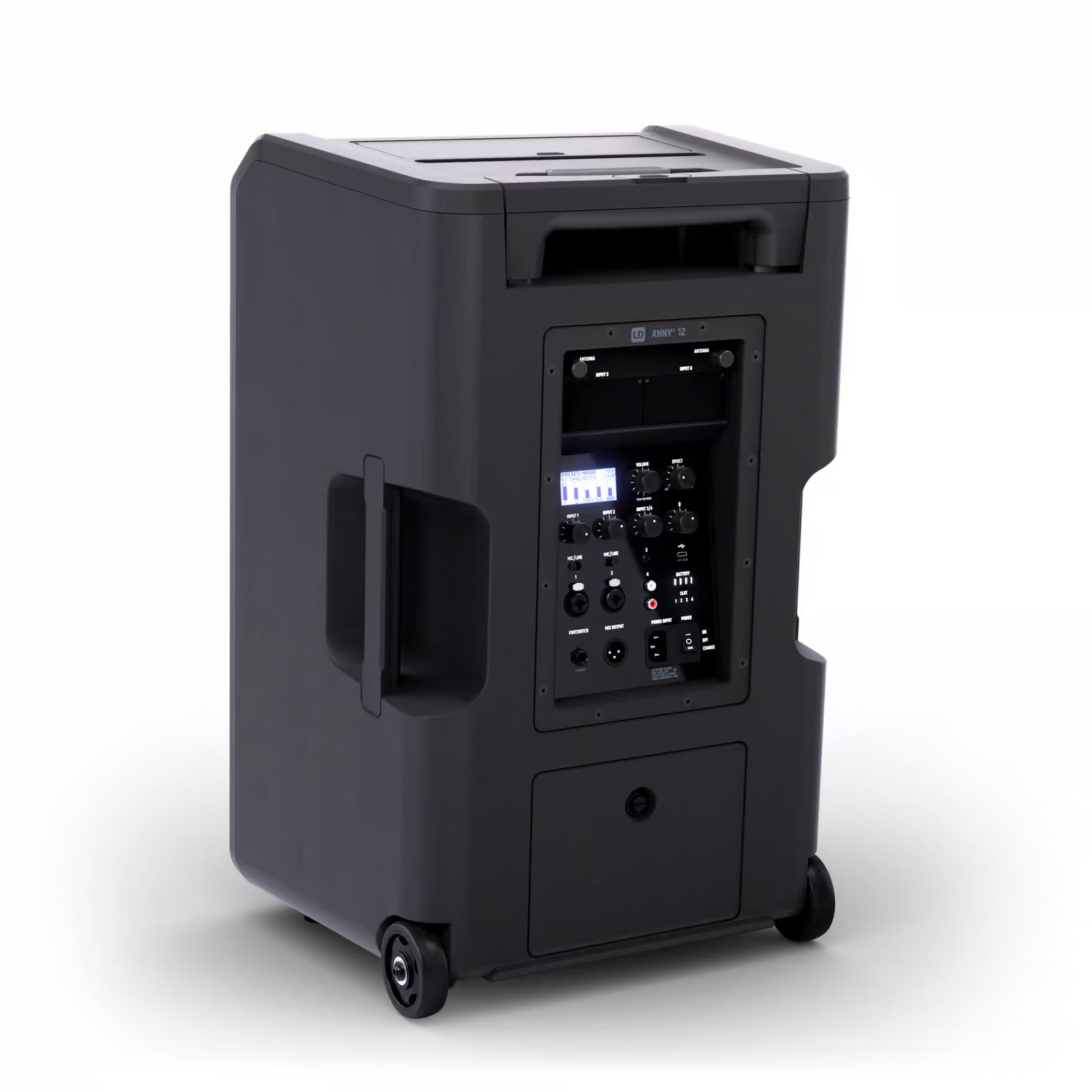 LD Systems ANNY 12 Akkubetriebene Bluetooth-Lautsprecherbox 