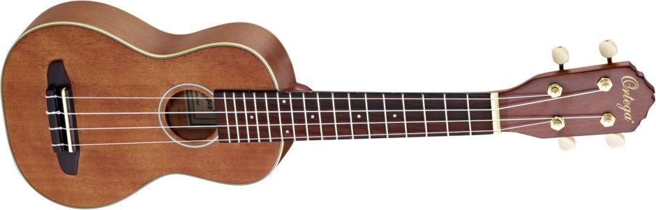 Ortega RU10 Sopran- Ukulele  massiver Mahagonykorpus  incl. Tasche