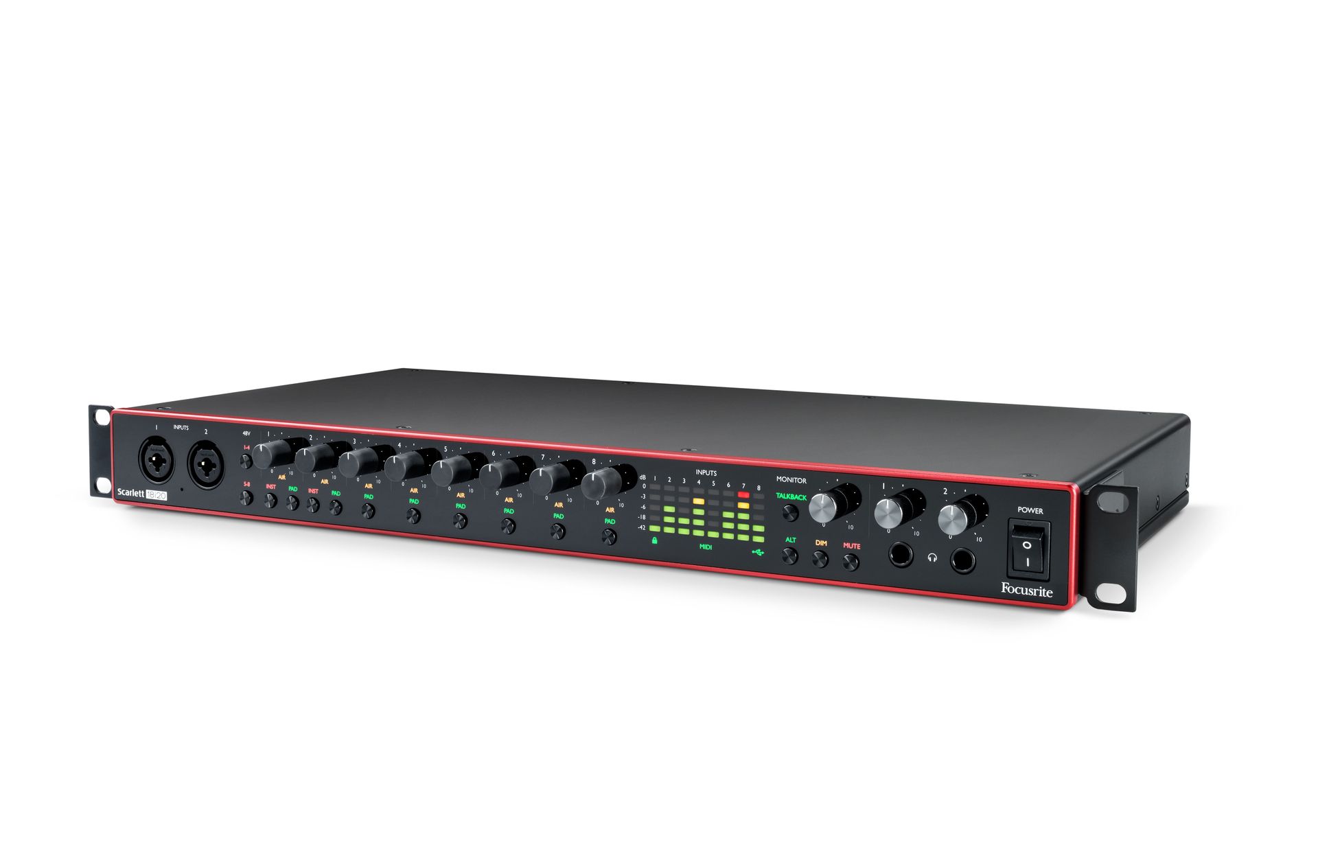 0815301005216 - Scarlett 18i20 3rd Gen 19 USB Audiointerface 18 Kanal 0815301005216 - Scarlett 18i20 3rd Gen 19 USB Audiointerface 18 Kanal