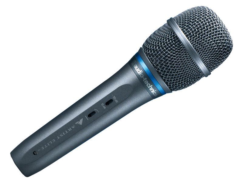 Audio Technica AE 3300 Gesangsmikrofon, Kondensator, Niere, grau