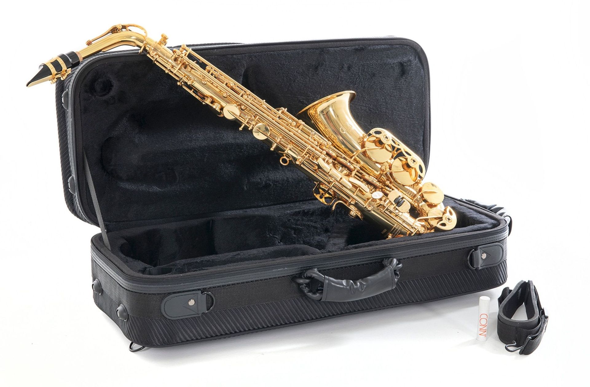 Conn AS-501 Altsaxophon, incl. Leicht-Etui u. Zubehör, 