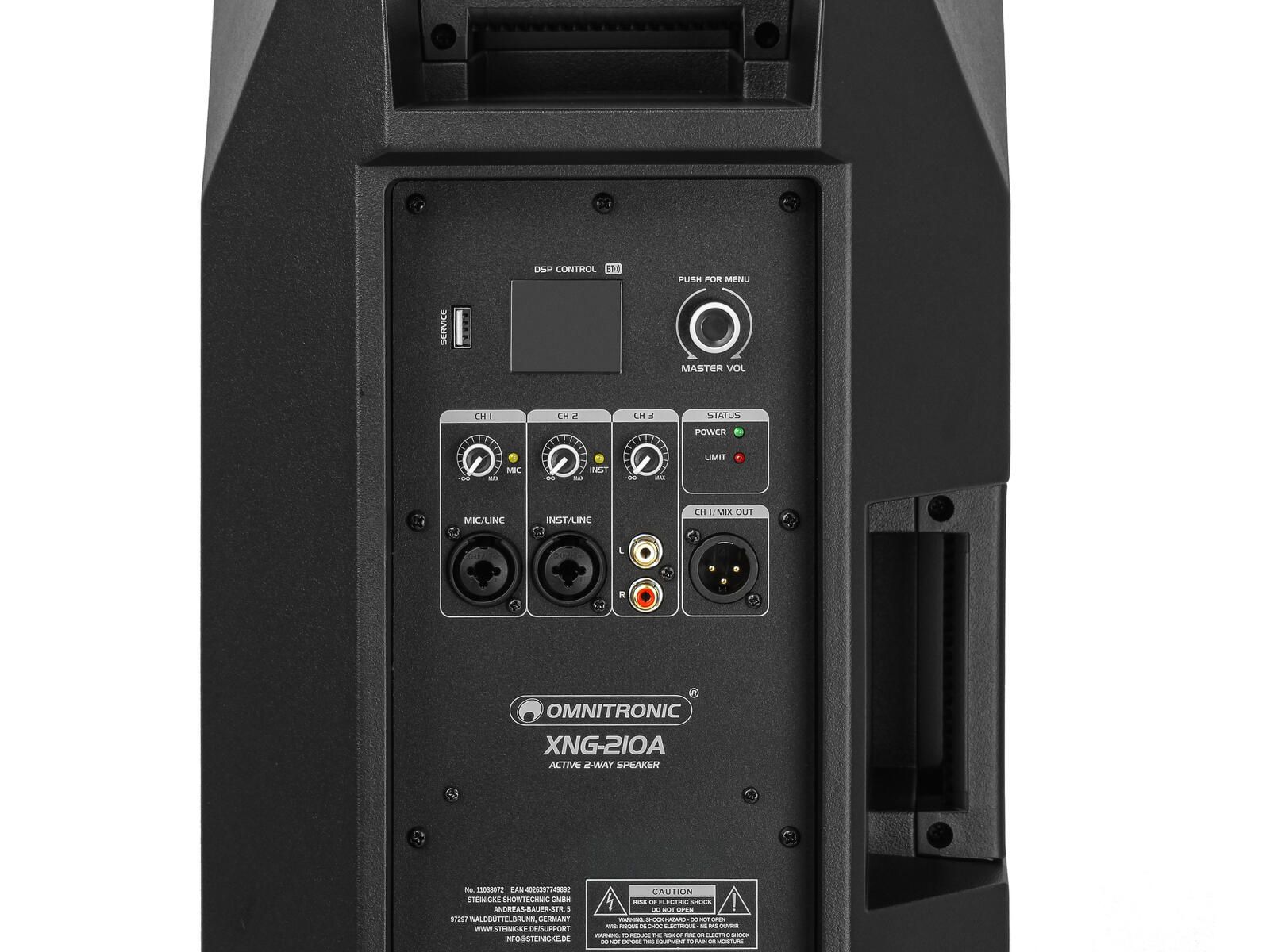 OMNITRONIC XNG-210A  Aktivbox 10/2 mit Bluetooth_00054814_