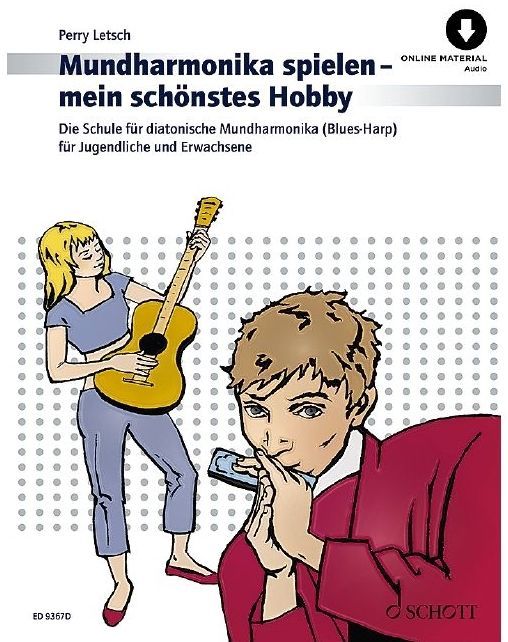 Noten MUNDHARMONIKA SPIELEN - MEIN SCHÖNSTES HOBBY ED 9367D