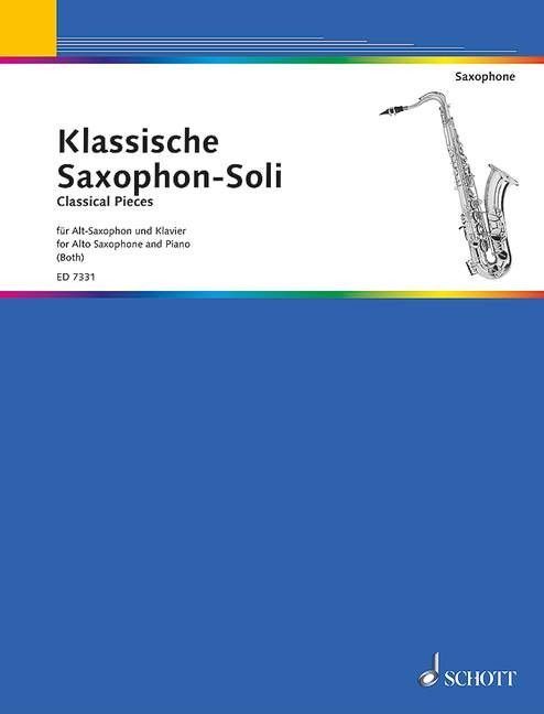 Noten KLASSISCHE SAXOPHON SOLI Solo Altsax Heinz Both Schott ED 7331
