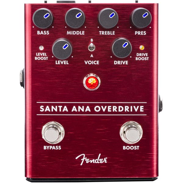 0885978891153 - Santa Ana Overdrive Pedal Effektgerät für E-Gitarre Stompbox