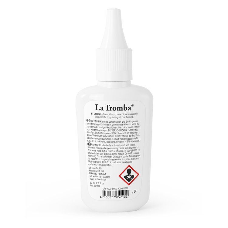 La Tromba T1 Ventil-Öl Trompete, Perinetventile, Valve Oil