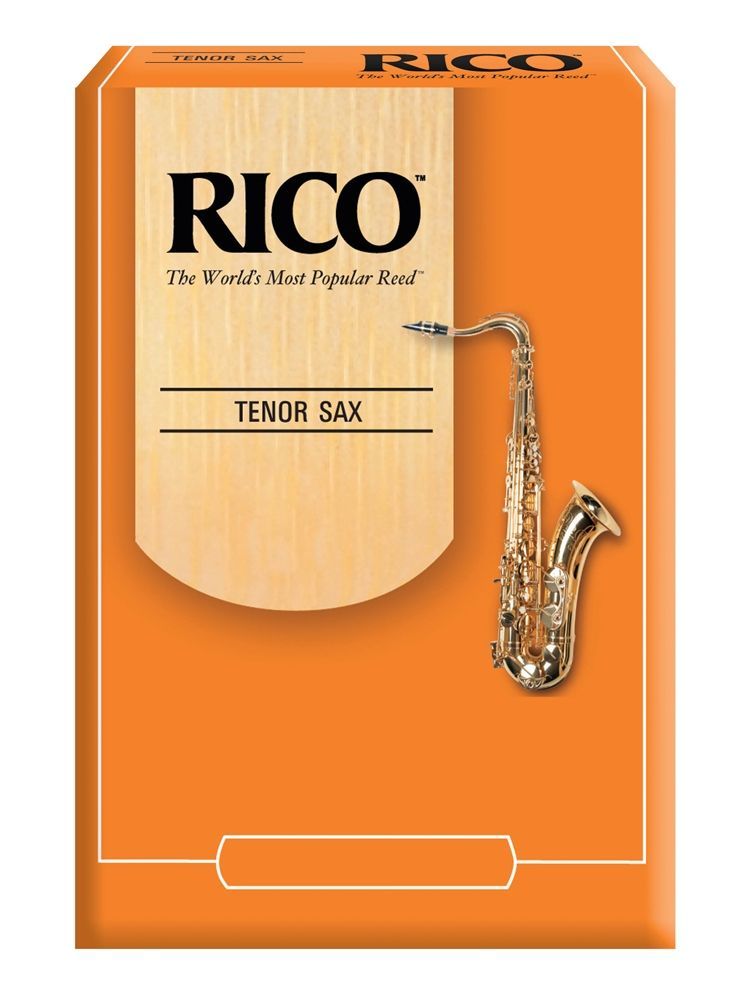 Daddario WoodWinds 3,0 Rico Blatt Tenorsaxophon unfiled, das RICO Standardblatt