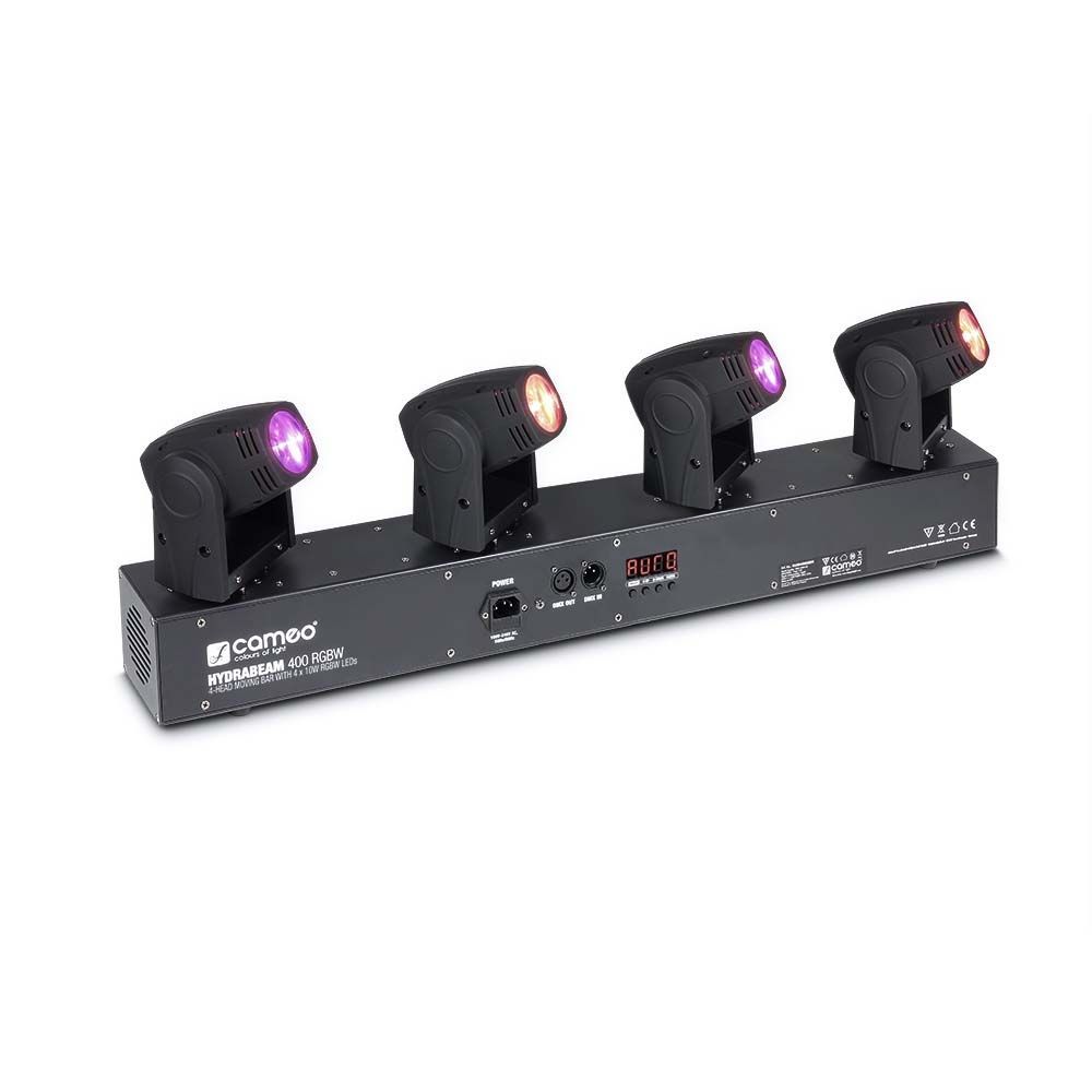 Cameo HYDRABEAM 400 RGBW Lichtanlage mit 4x 10 W CREE RGBW Quad-LED Moving Heads
