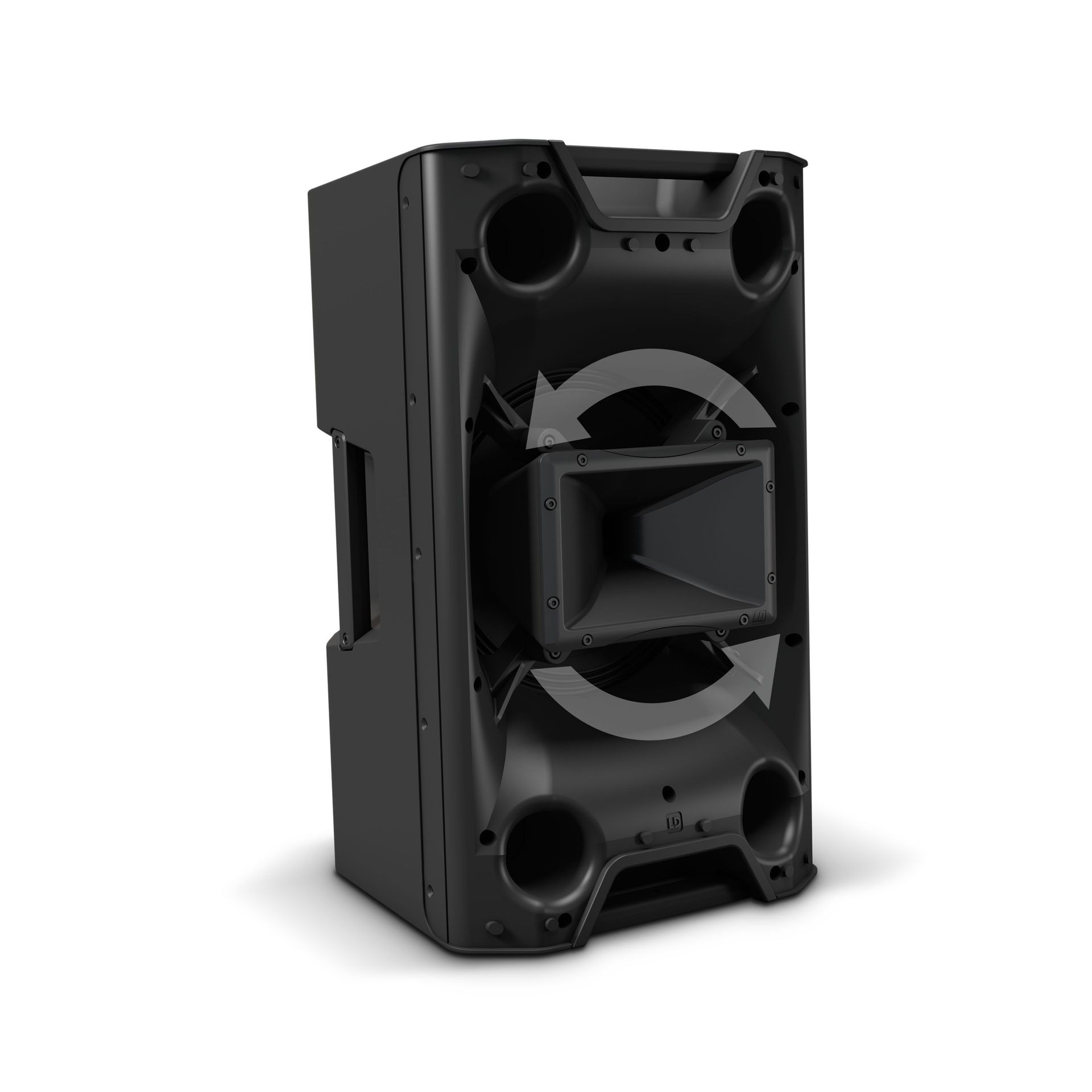 LD Systems ICOA 12 A 12" Aktiver koaxialer PA-Lautsprecher,  Multifunktionsbox