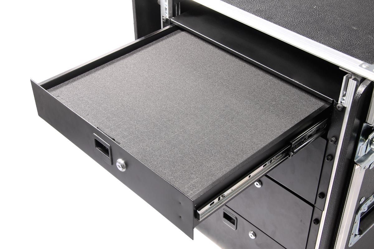 MHM Flex-Cut Inlay für 2HE Rackschublade, Schaumstoffblock Flex Cut 