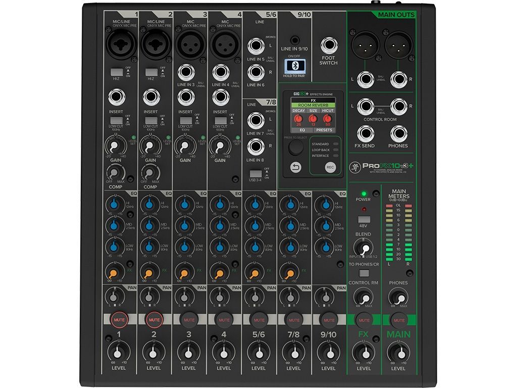 Mackie ProFX10v3+ Mischpult 10-Kanal Mixer mit Bluetooth_00052857_