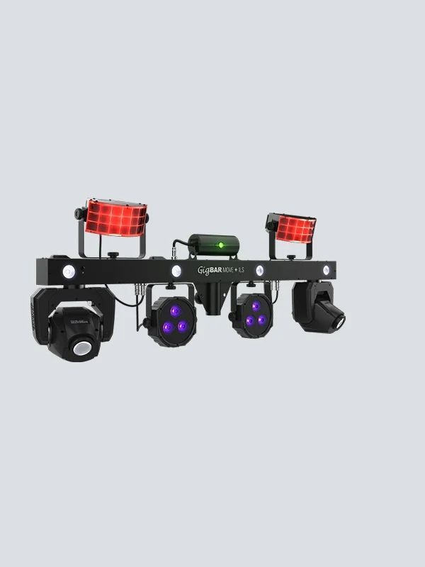 Chauvet DJ GigBar Move + ILS, Lichtanlage 5-in-1 Lichtset mit Movingheads