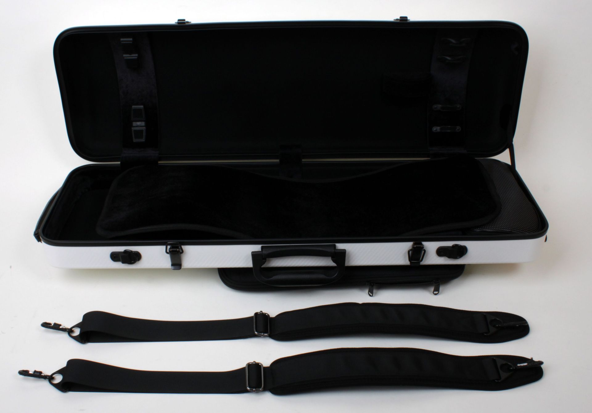 GEWA Etui/ Koffer Violine Polycarbonat 4/4 weiß, 2,4kg, Rucksackriemen GEWA Etui/ Koffer Violine Polycarbonat 4/4 weiß, 2,4kg, Rucksackriemen