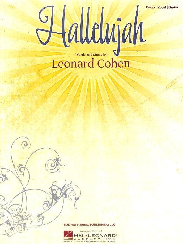 Noten Hallelujah Leonard Cohen Einzelausgabe HL353824