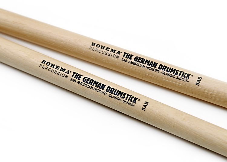 Rohema 5AB Classic Hickory Drumsticks 61326