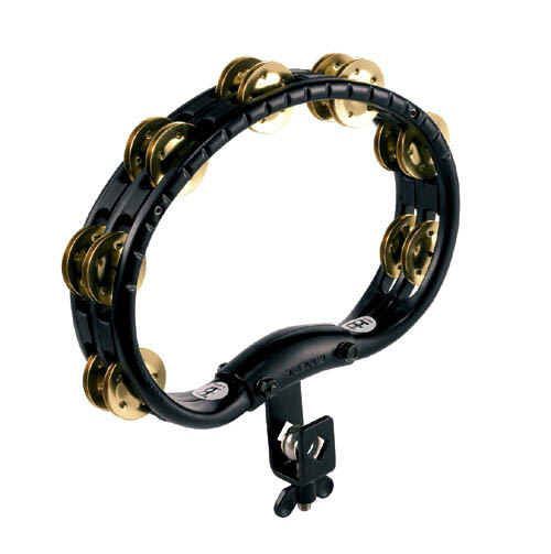 Meinl TMT2B-BK Drum Tambourin Messingschellen