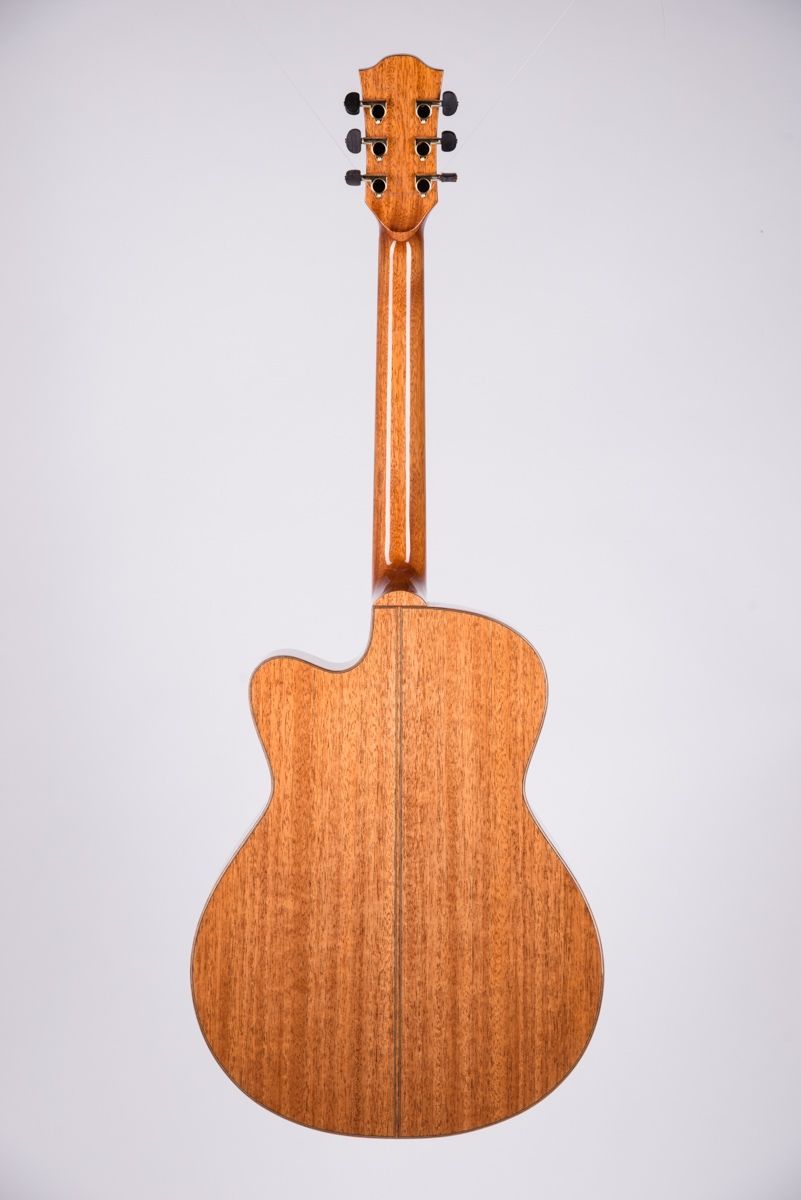 Duke GA-MC-CUT-SOLID-E Westerngitarre mit Pickup vollmassive Bauweise