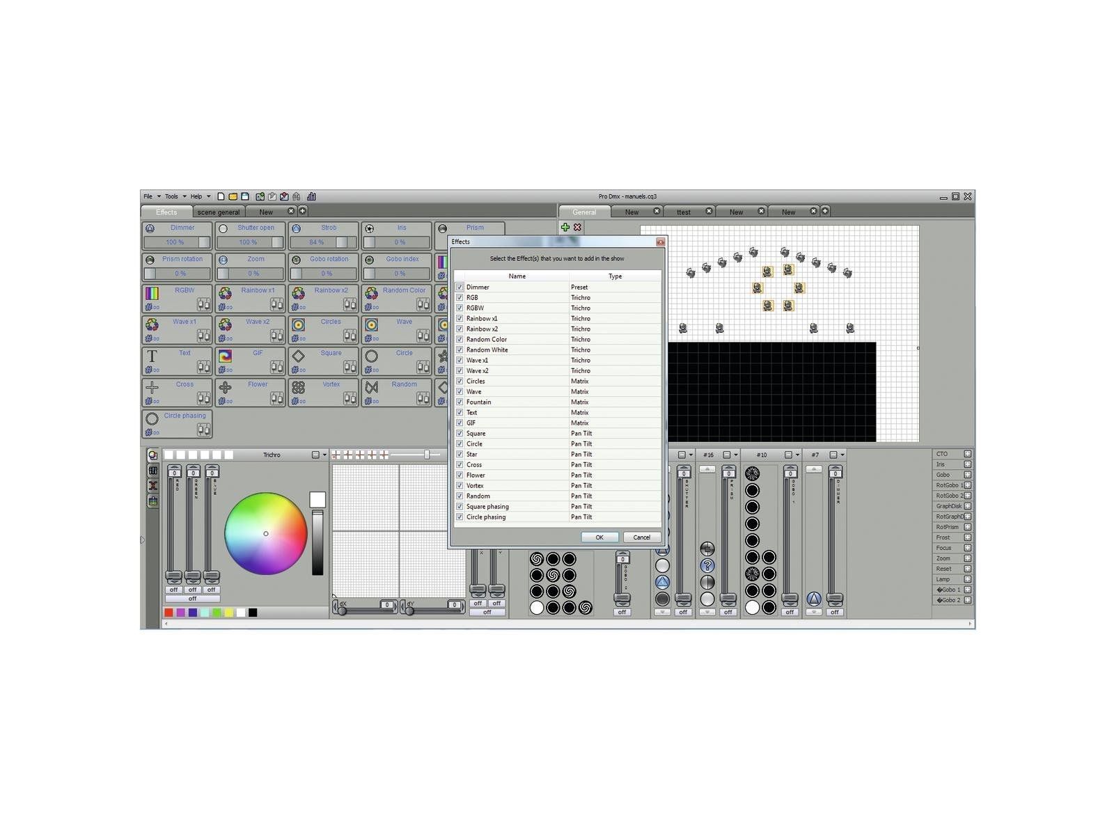 EUROLITE Pro Control DMX-Software 1024 für Lichtsteuerungen