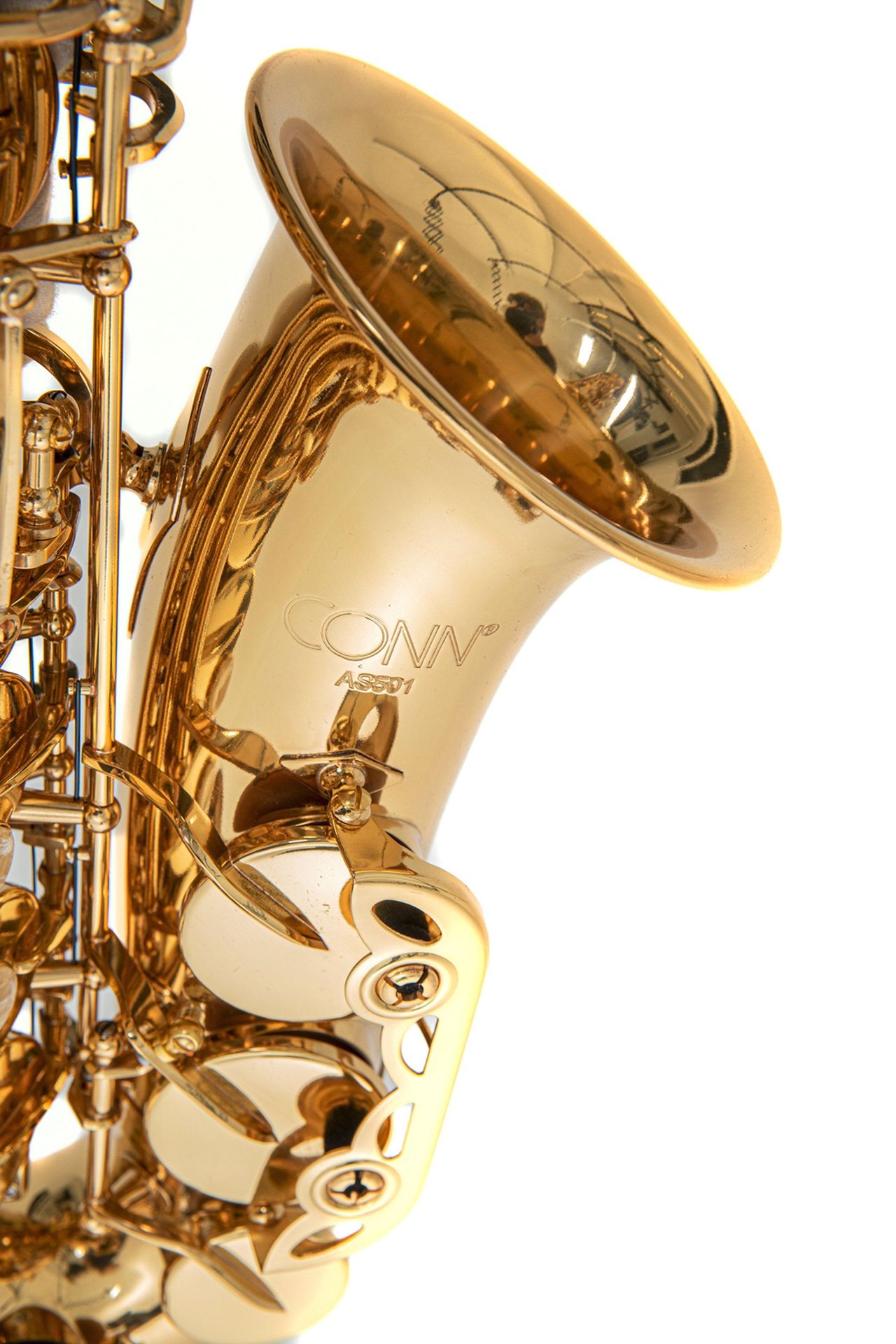 Conn AS-501 Altsaxophon, incl. Leicht-Etui u. Zubehör, 
