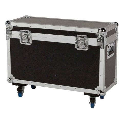 Showtec Case für 2x Phantom 25, 50, 65 LED Spot Movinghead Case mit Rollenbrett