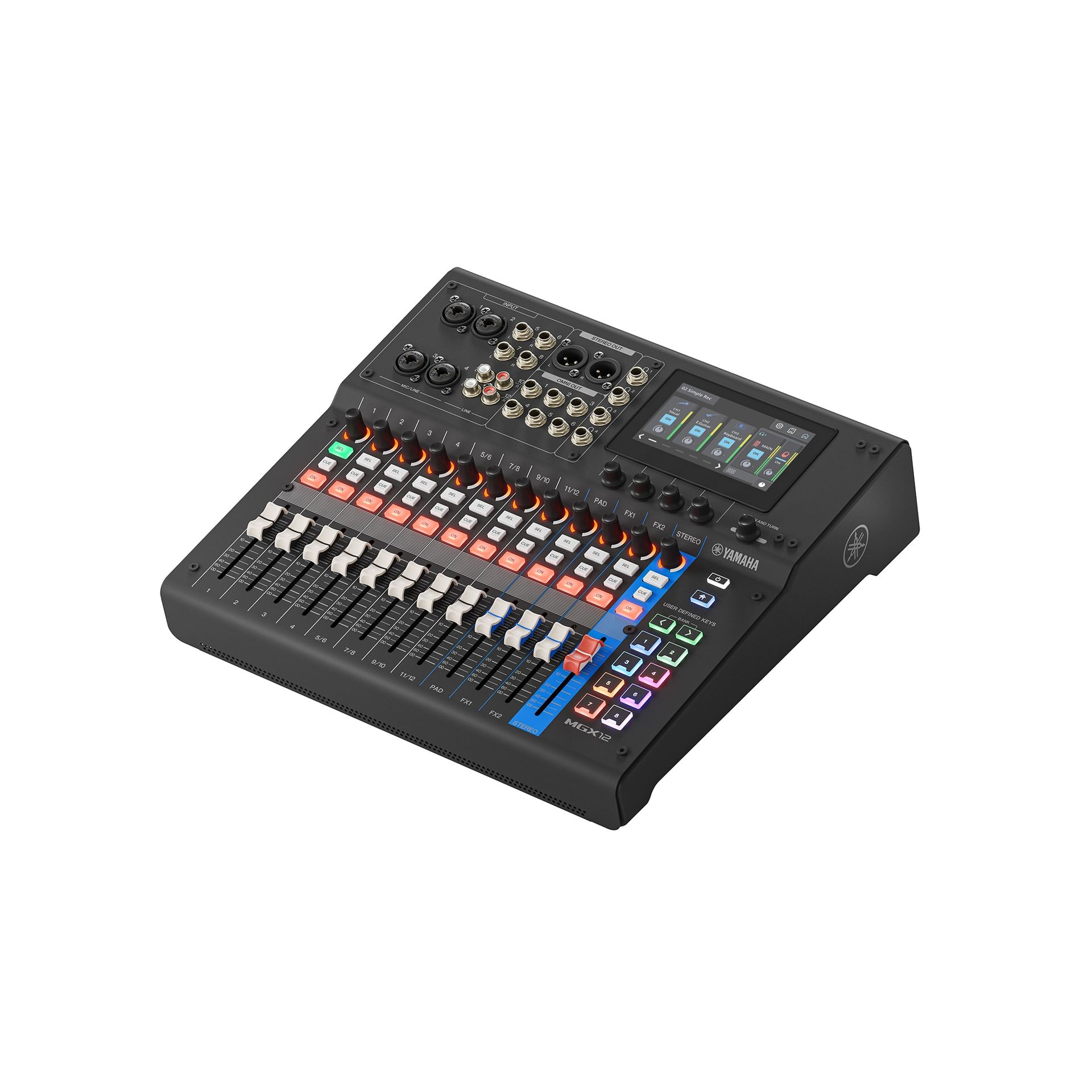 Yamaha MGX12 BK Digitalmixer  Farbe: schwarz_00054510_