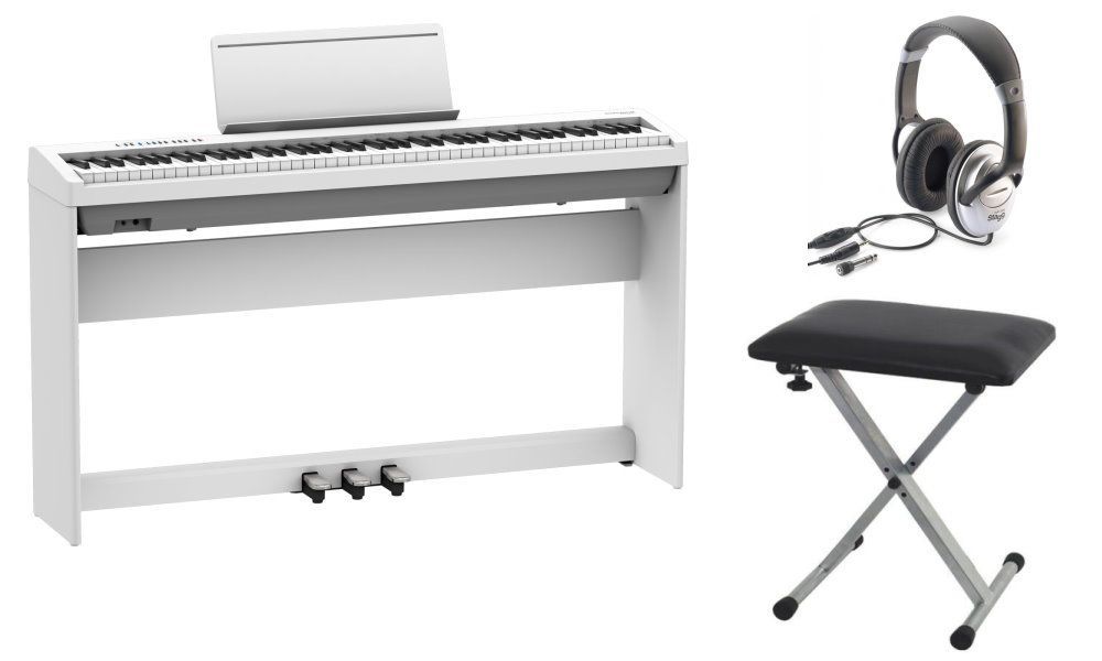 0703062855150 - FP-30X-WH HomeSet Stagepiano weiß incl Untergestell Pedaleinheit ua