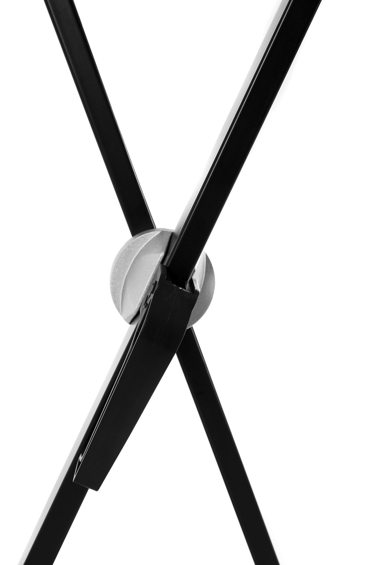 Markstein Keyboardständer schwarz,Gear System-Verstellmechanik, X-Stativ