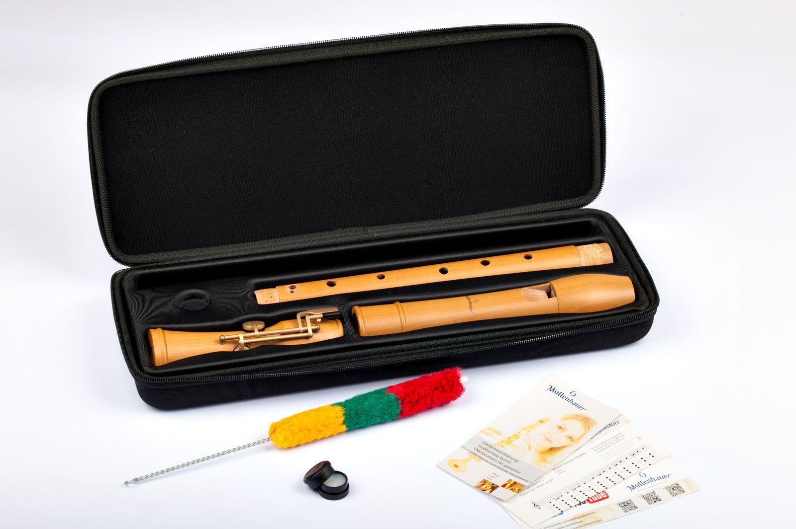 Mollenhauer 2446 Tenor-Blockflöte Canta Birne, barocke Griffweise