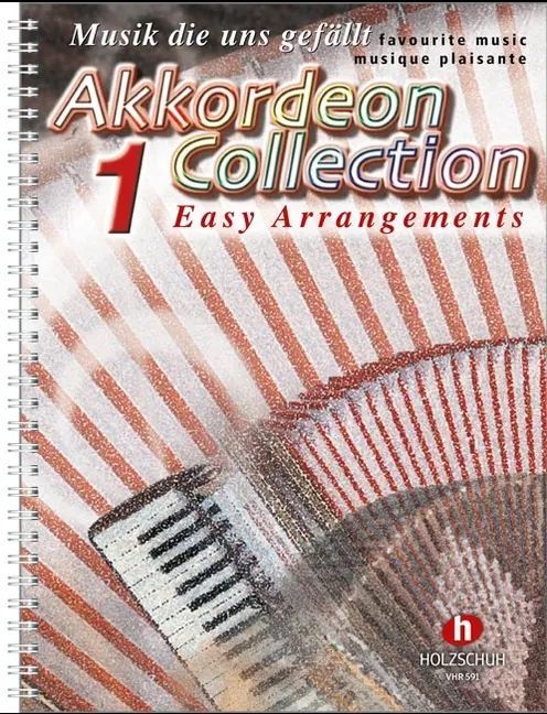 Noten Musik die uns gefällt Akkordeon Collection 1 Hans Lüders Holzschuh VHR 591